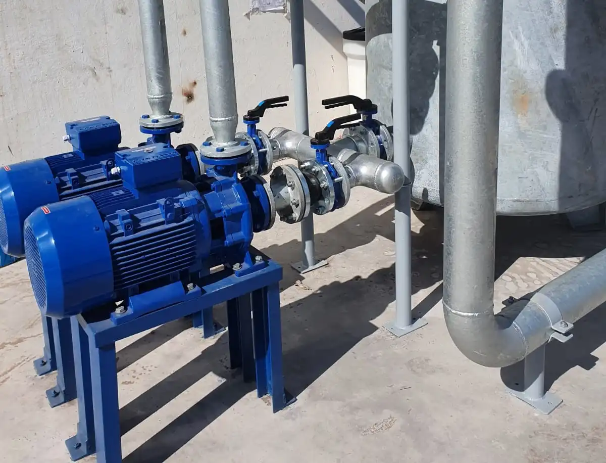 Installation et maintenance des pompes industrielles