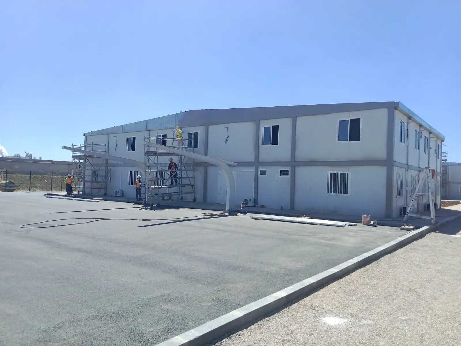 Rénovation d’un bâtiment en zone industrielle